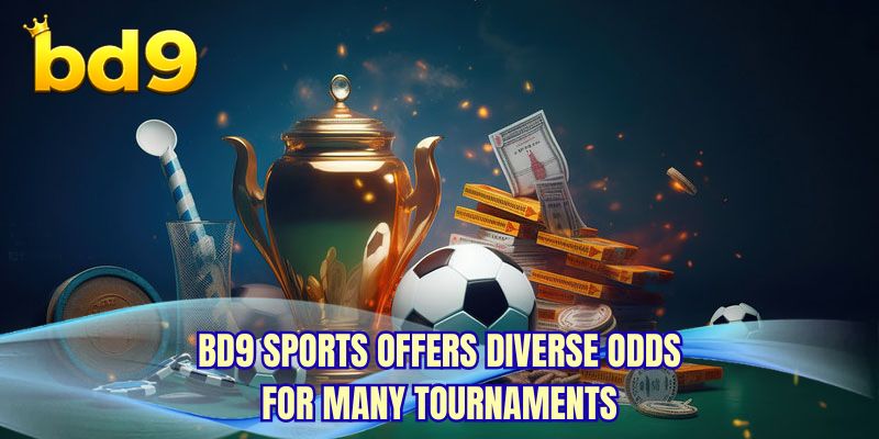 BD9 sports offers diverse odds for many tournaments