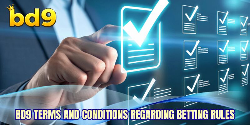 BD9 Terms and Conditions regarding betting rules